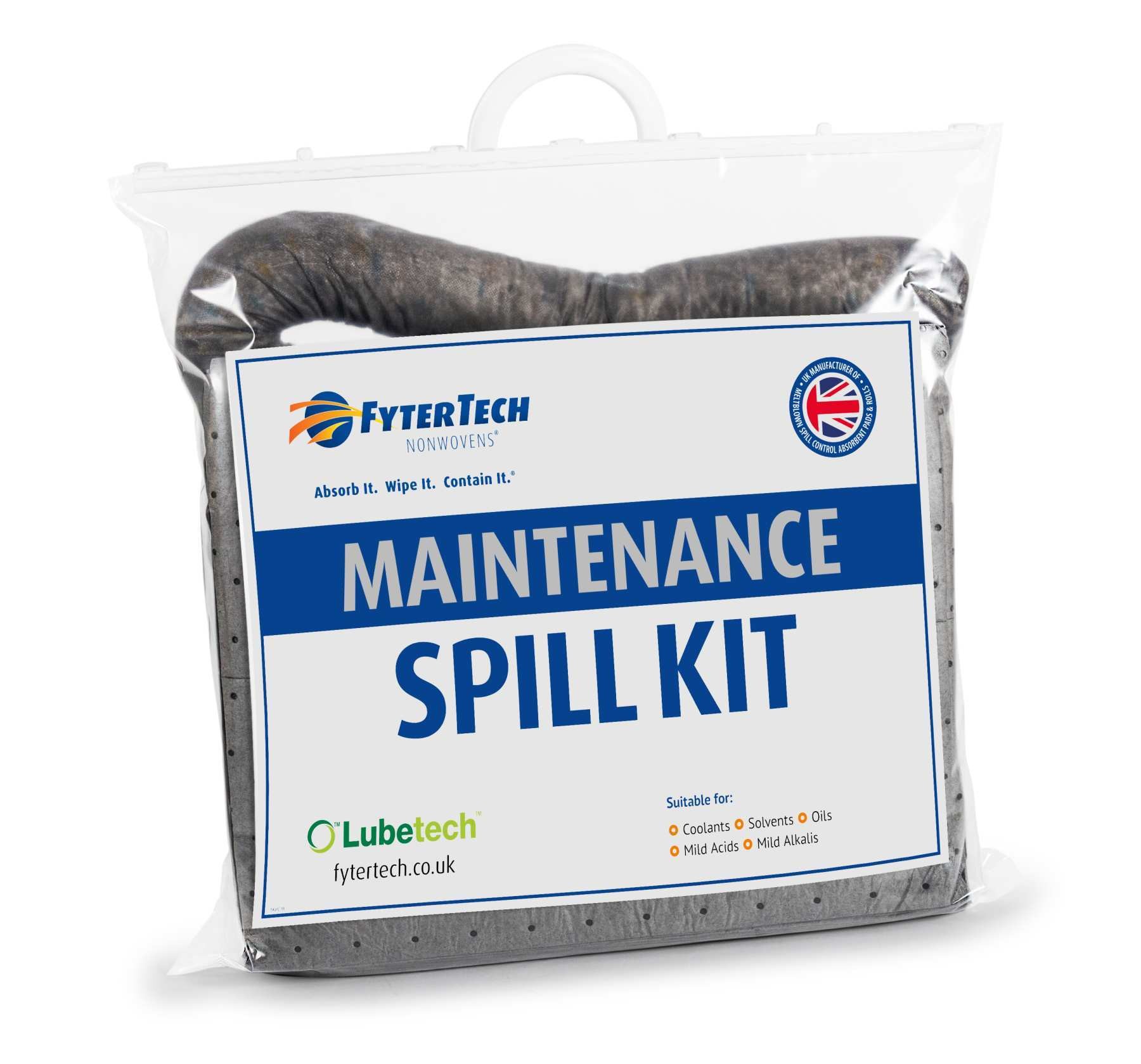 30 Ltr Maintenance Spill Kit - Clip Closed